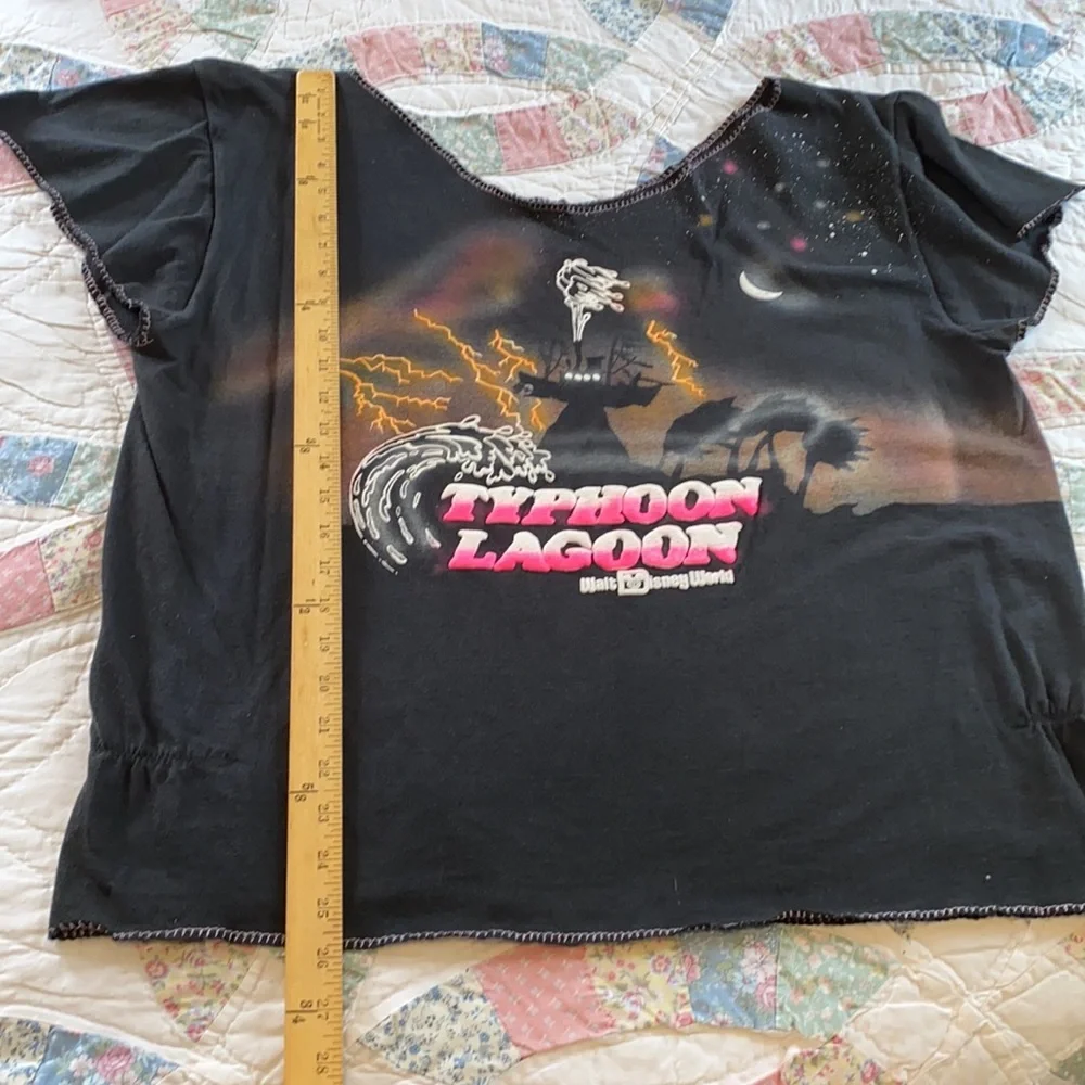 Disney Typhoon Lagoon! Up-Cycled Cover Up off shoulder 🤩🤩size XL - Picture 2 of 6